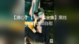 【溏心】【老虎菜全集】黑丝JK裙 幼师自慰